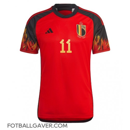 Belgia Yannick Carrasco #11 Fotballklær Hjemmedrakt VM 2022 Kortermet